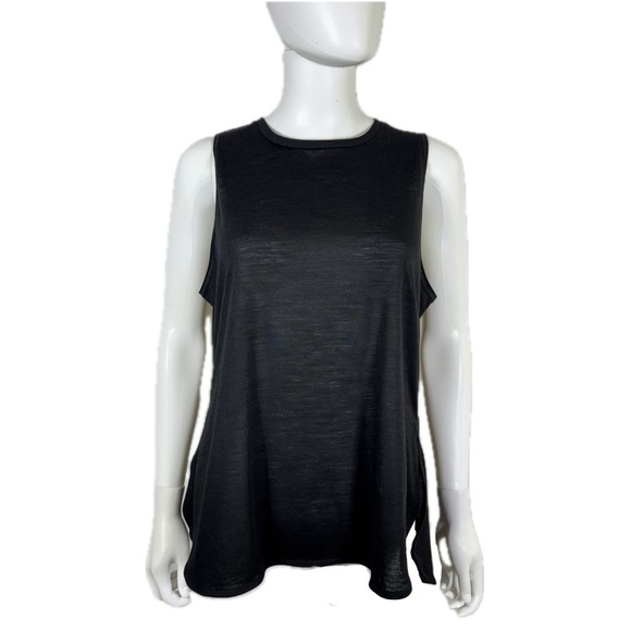Athletic Works Black Sporty Muscle Tank - Picture 1 of 5
